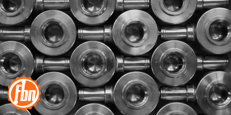 A close up of component parts for a bottling operation that are part of a proactive maintenance service program.