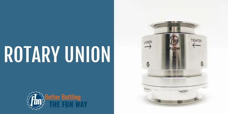 Rotary Union A graphic advertising rotary unions produced by FBN Sales, Inc.